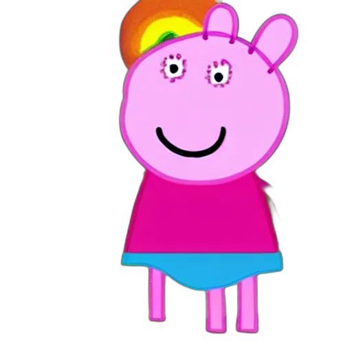 animal, hat, dress, staff transparent PNG cut-out