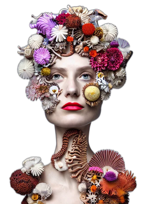 jewelry, crown, mask, face transparent PNG cut-out