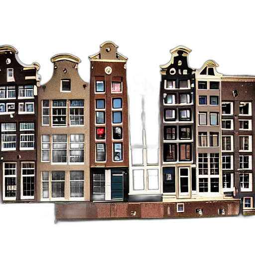 building, 3d render, concept art, photorealistic transparent PNG cut-out