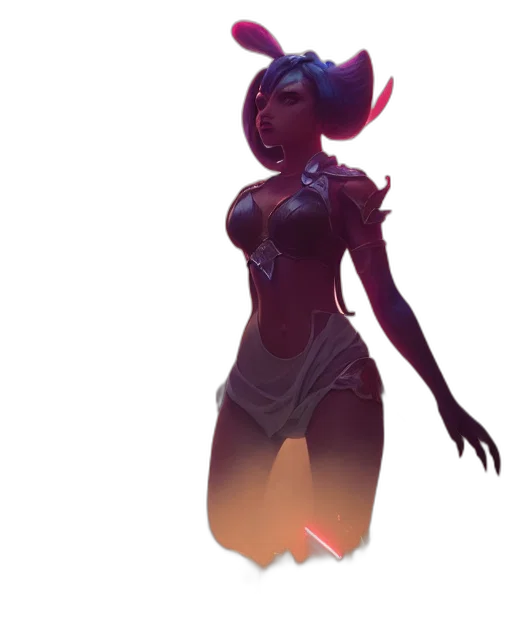 dress, staff, concept art, fantasy art transparent PNG cut-out
