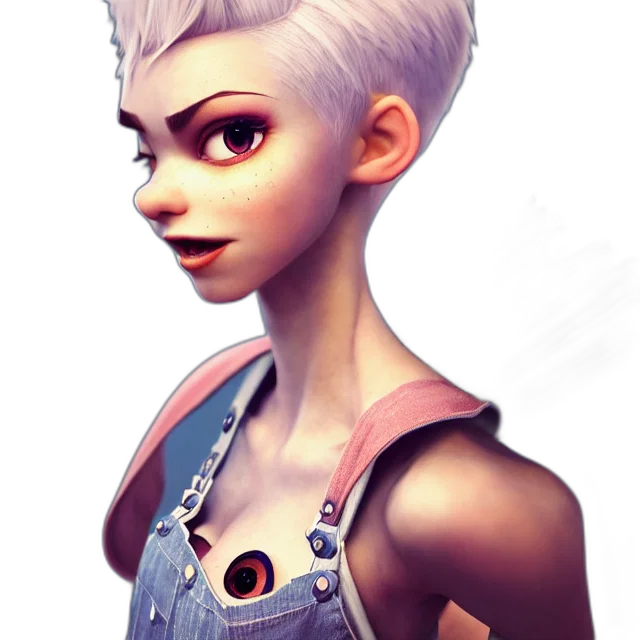 staff, face, robot, dress transparent PNG cut-out