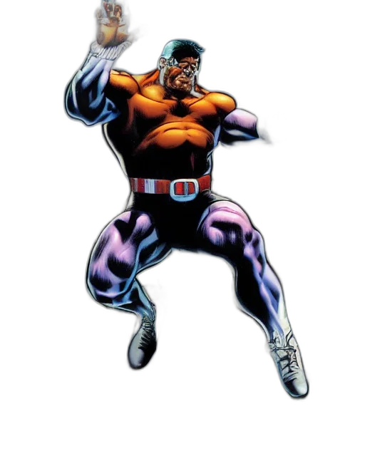 comic book art, concept art, medium, shot transparent PNG cut-out