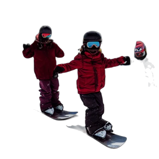 photorealistic, chocolate, bar, snowboarding transparent PNG cut-out
