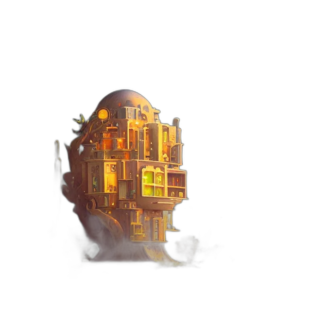 building, mask, robot, furniture transparent PNG cut-out