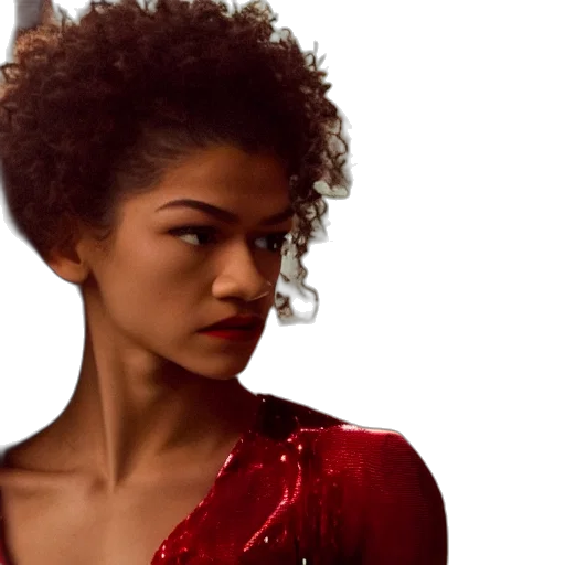 hair, dress, red, movie transparent PNG cut-out