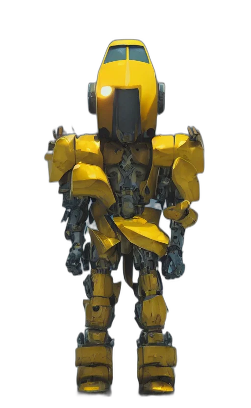 robot, weapon, concept art, 3d render transparent PNG cut-out