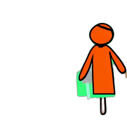 dress, jacket, staff, jewelry transparent PNG cut-out