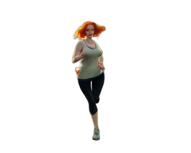 dress, creature, hat, staff transparent PNG cut-out