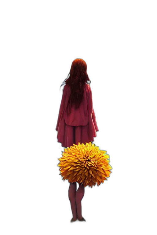 flower, dress, umbrella, jacket transparent PNG cut-out