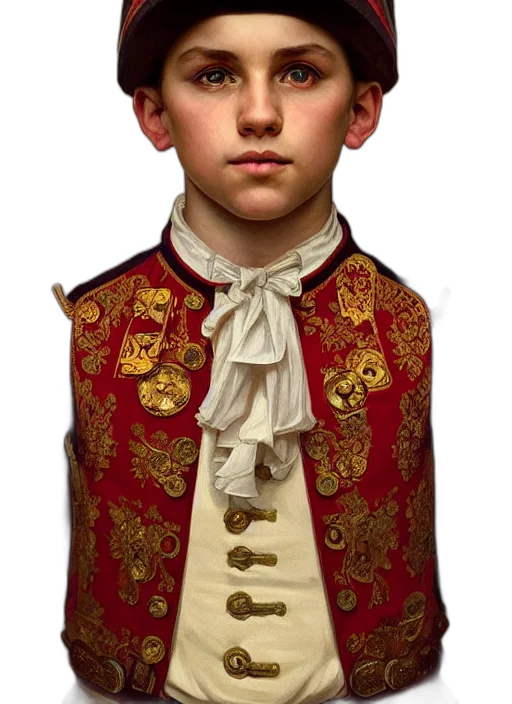 face, jacket, staff, crown transparent PNG cut-out