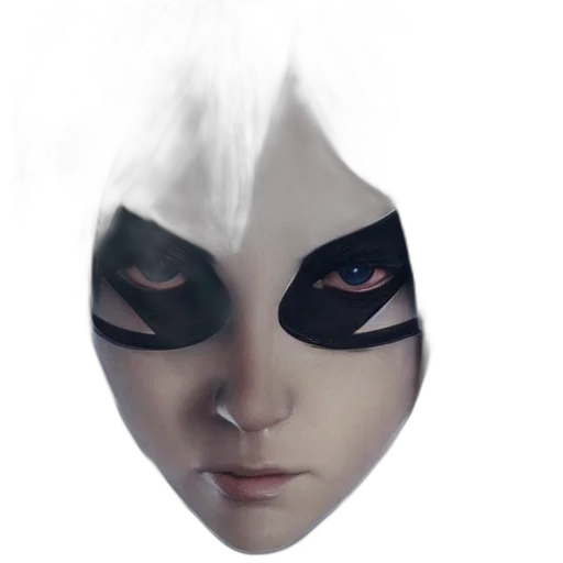mask, face, creature, robot transparent PNG cut-out