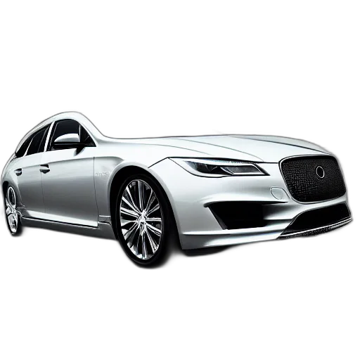 car, 3d render, photorealistic, concept art transparent PNG cut-out