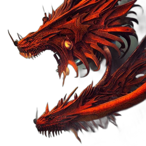 dragon, creature, weapon, animal transparent PNG cut-out