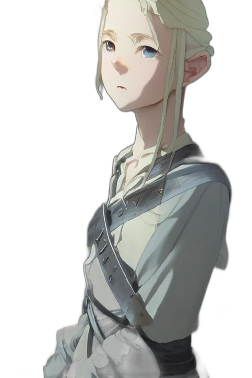 staff, jacket, face, dress transparent PNG cut-out