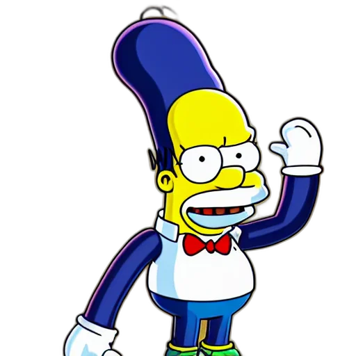 hat, staff, jacket, robot transparent PNG cut-out