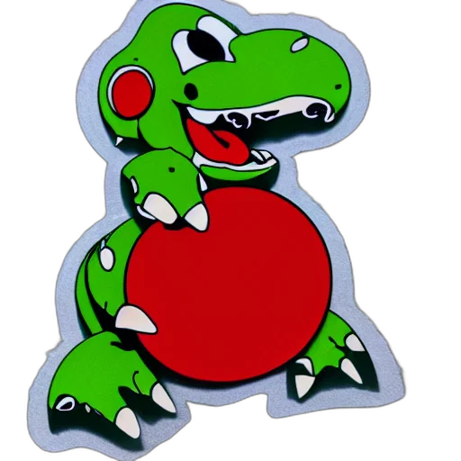 dragon, creature, pixel art, 3d render transparent PNG cut-out