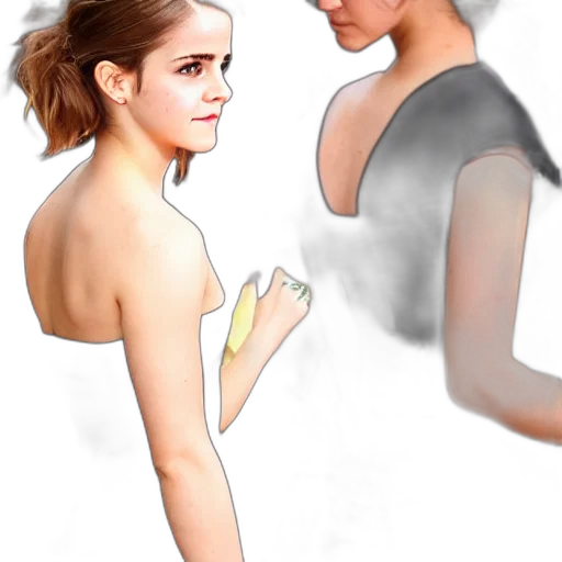 dress, jewelry, mask, concept art transparent PNG cut-out