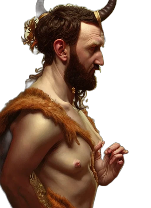 fantasy art, concept art, photorealistic, oil painting transparent PNG cut-out
