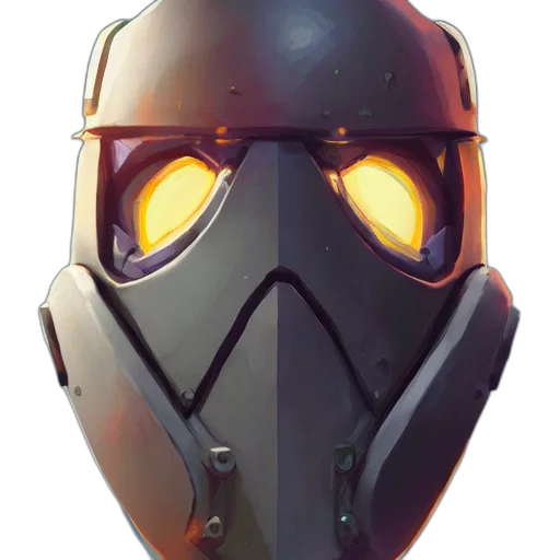 mask, face, robot, weapon transparent PNG cut-out