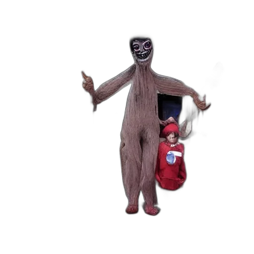 creature, mask, robot, staff transparent PNG cut-out