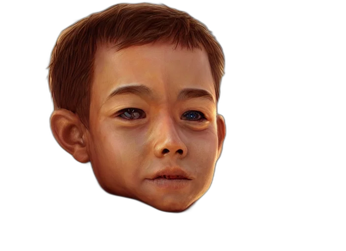 face, mask, robot, creature transparent PNG cut-out