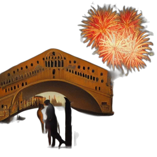 umbrella, concept art, fire, oil transparent PNG cut-out