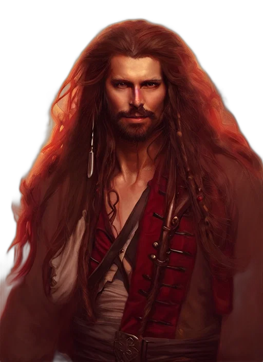 hair, fantasy art, concept art, photorealistic transparent PNG cut-out