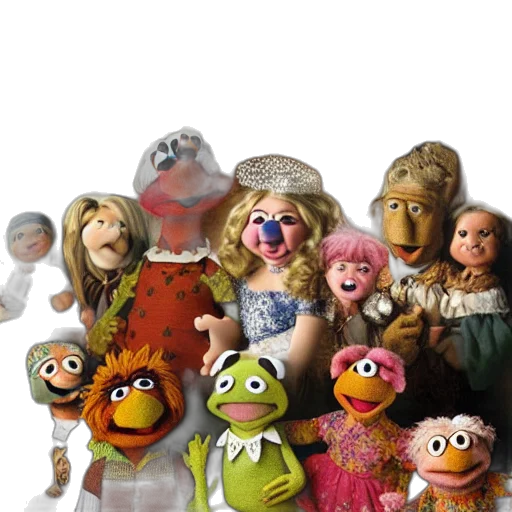 staff, mask, 3d render, muppet transparent PNG cut-out