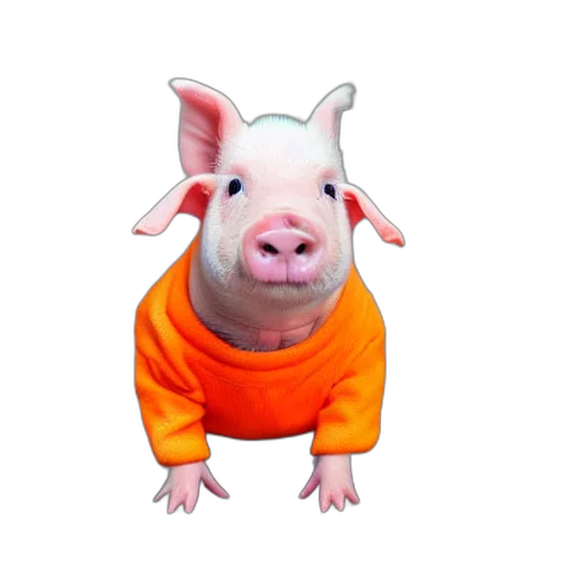 animal, creature, face, jacket transparent PNG cut-out