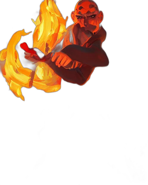 staff, mask, dragon, weapon transparent PNG cut-out
