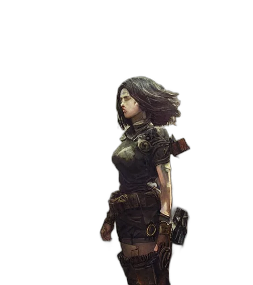 staff, dress, weapon, concept art transparent PNG cut-out