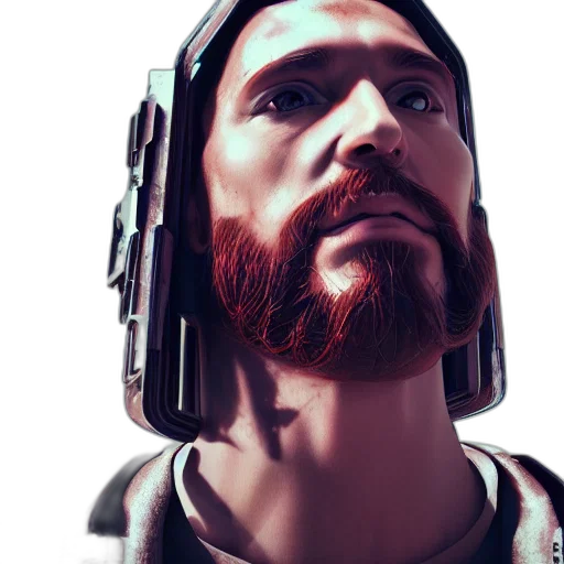 face, robot, mask, cyberpunk transparent PNG cut-out