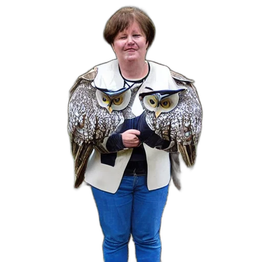 jacket, staff, animal, dress transparent PNG cut-out