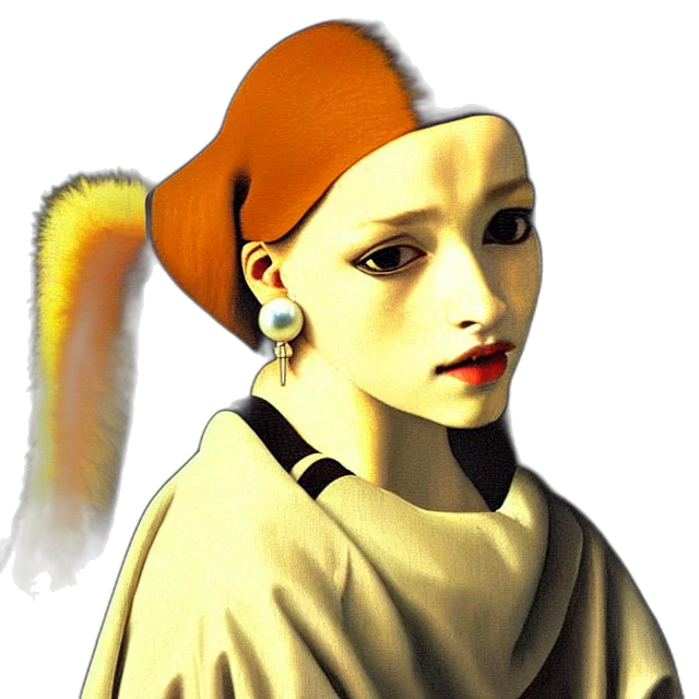 staff, hat, jewelry, face transparent PNG cut-out