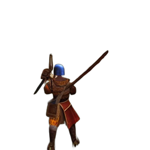 sword, staff, weapon, hat transparent PNG cut-out