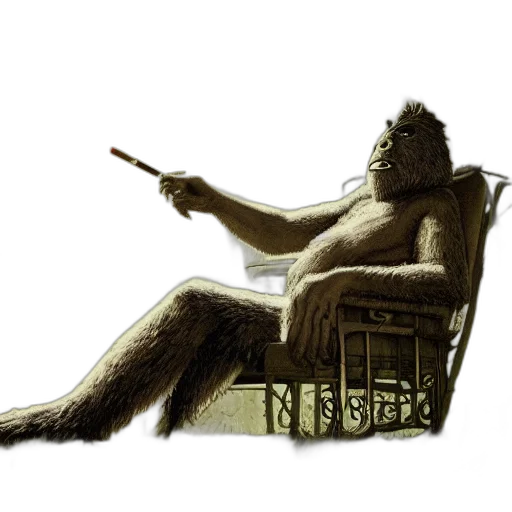 staff, animal, creature, furniture transparent PNG cut-out