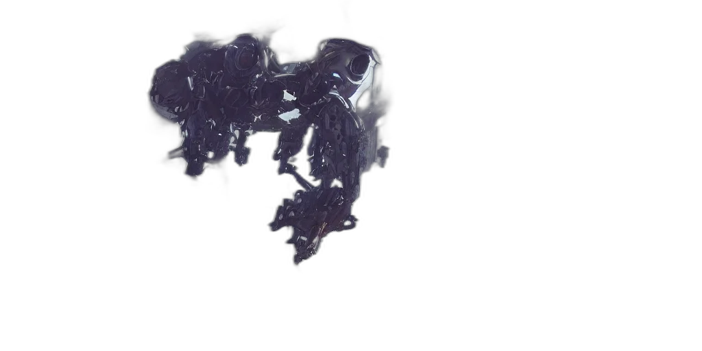dragon, mask, robot, creature transparent PNG cut-out