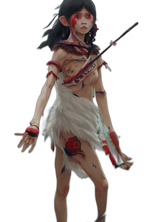 staff, mask, jewelry, creature transparent PNG cut-out
