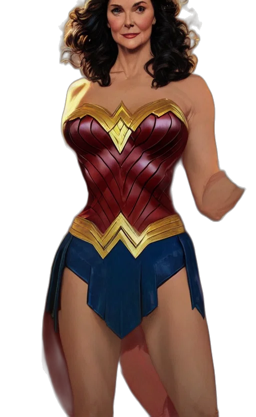 dress, jewelry, comic book art, 3d render transparent PNG cut-out