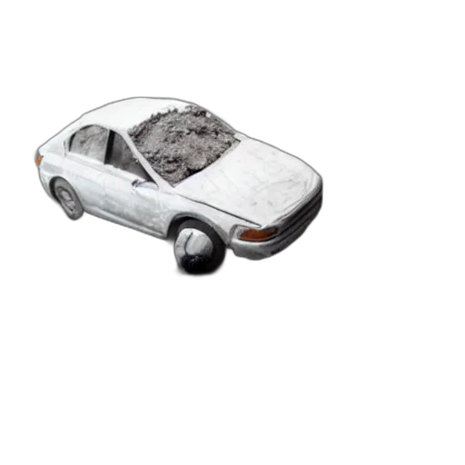 car, 3d render, concept art, photorealistic transparent PNG cut-out