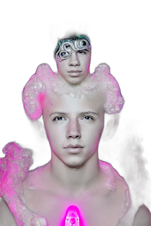 face, mask, creature, hair transparent PNG cut-out