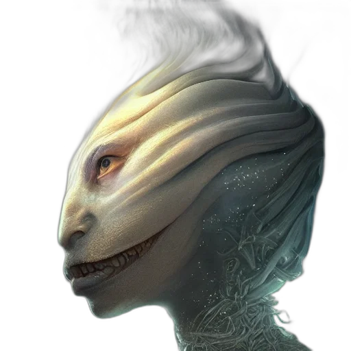 mask, face, creature, dragon transparent PNG cut-out
