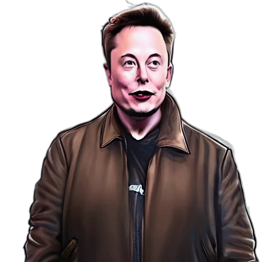 robot, face, jacket, creature transparent PNG cut-out