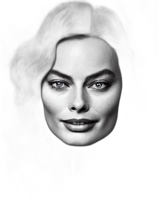 face, mask, crown, hair transparent PNG cut-out
