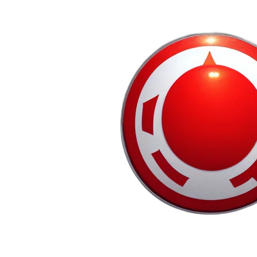 3d render, red, portrait, ussr transparent PNG cut-out