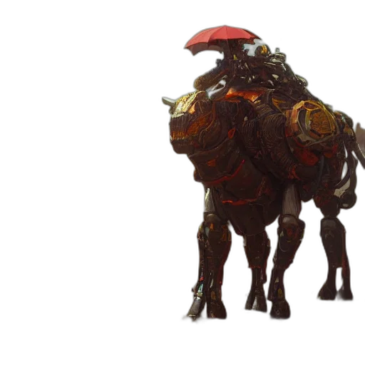animal, dragon, robot, creature transparent PNG cut-out