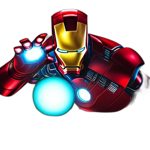 robot, weapon, concept art, 3d render transparent PNG cut-out