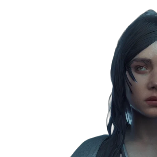 face, jacket, concept art, cyberpunk transparent PNG cut-out
