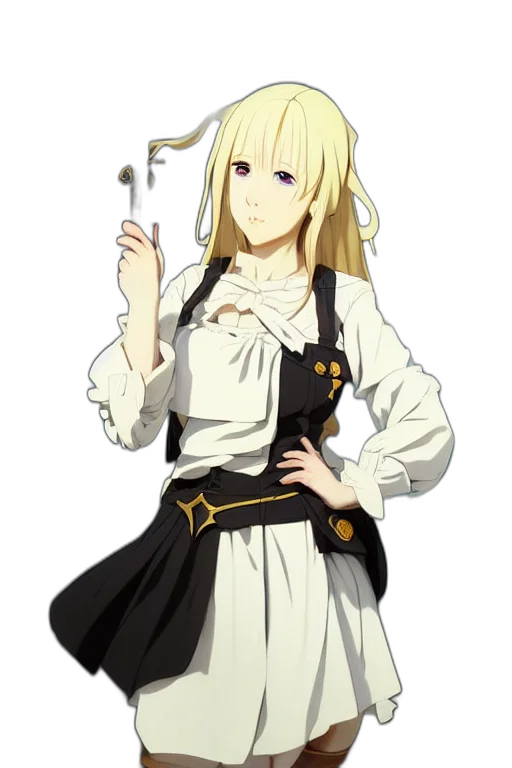 dress, staff, sword, weapon transparent PNG cut-out
