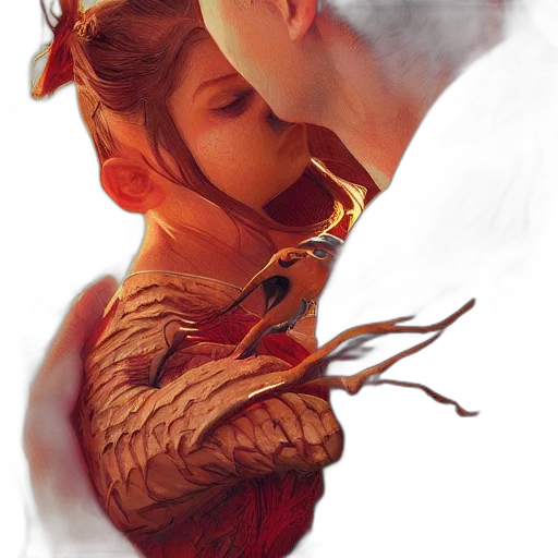 dragon, mask, crown, creature transparent PNG cut-out